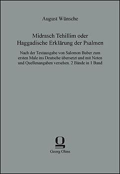 Midrasch Tehillim oder Haggadische Erklärung der Psalmen