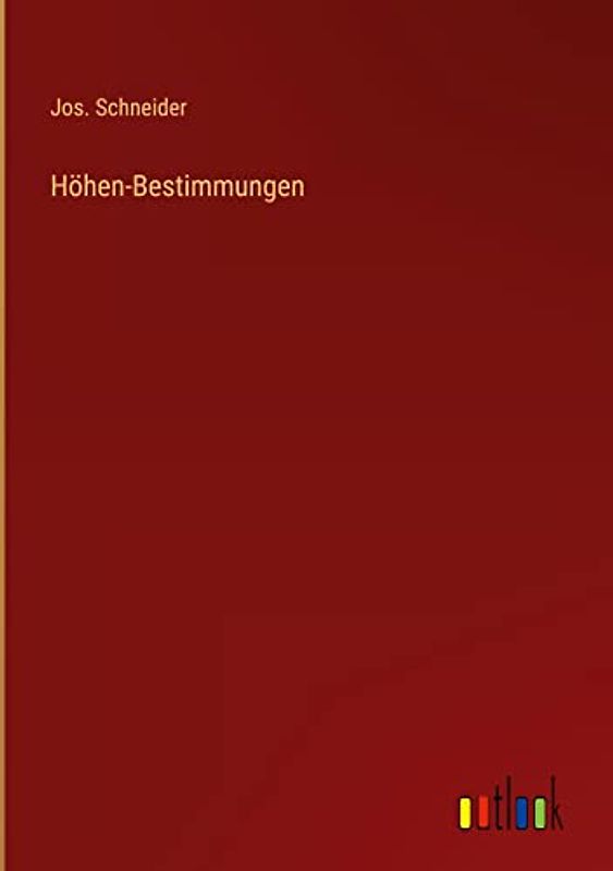 Höhen-Bestimmungen