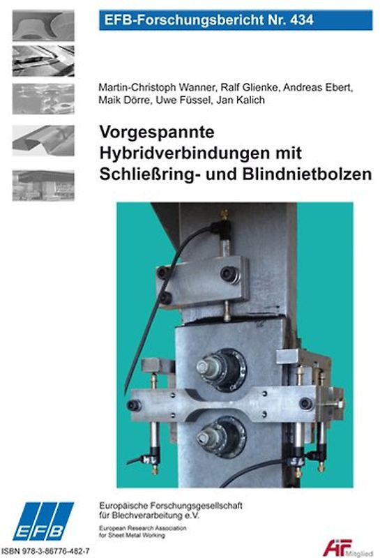 Vorgespannte Hybridverbindungen mit Schließring- und Blindnietbolzen
