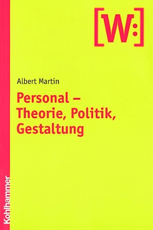 Personal - Theorie, Poltik, Gestaltung
