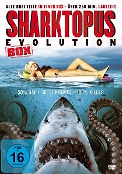Sharktopus Evolution Box (3 Filme Auf 1 DVD) DVD
