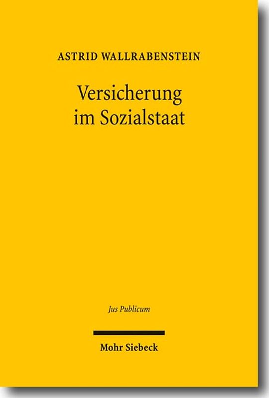 Versicherung im Sozialstaat