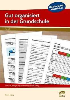 Gut organisiert in der Grundschule