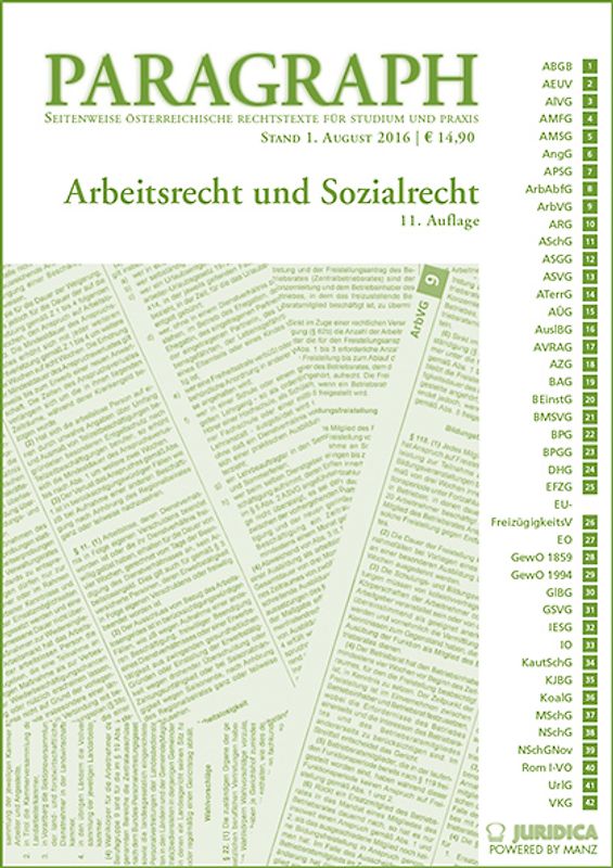 Arbeits- und Sozialrecht