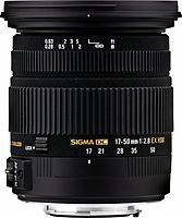 Sigma 17-50 mm F2.8 DC EX HSM OS 77 mm Filtergewinde (Canon EF Anschluss) schwarz
