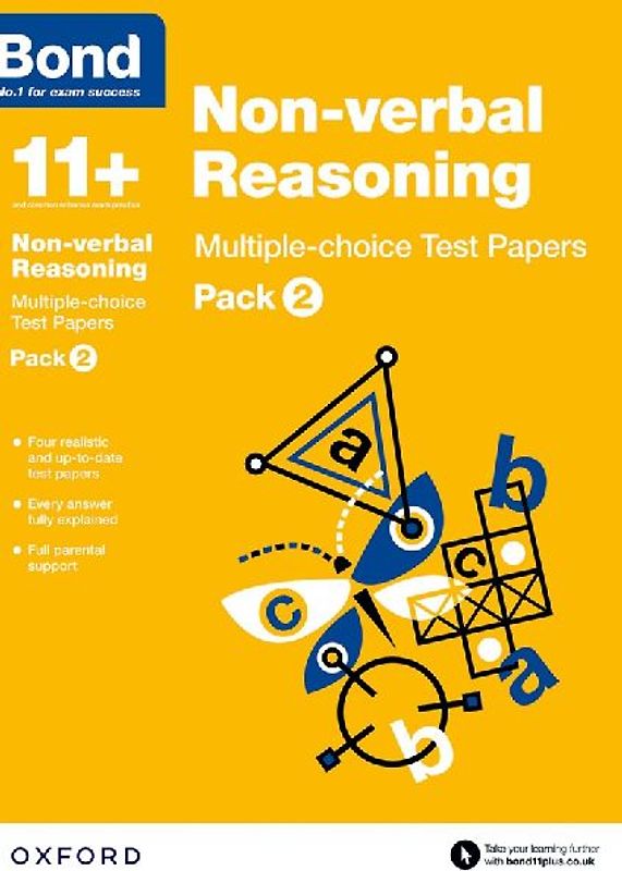 Bond 11+: Non-verbal Reasoning: Multiple-choice Test Papers (for GL Assessment & other 11 plus exams)