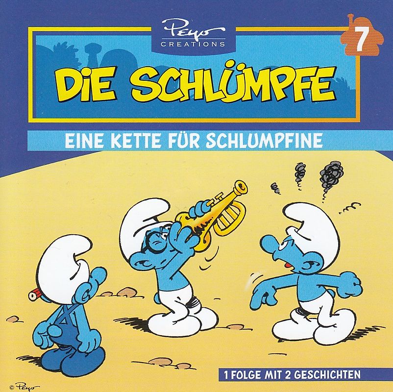 Die Schlümpfe: Folge 7 - Eine Kette für Schlumpfine [Audio CD]