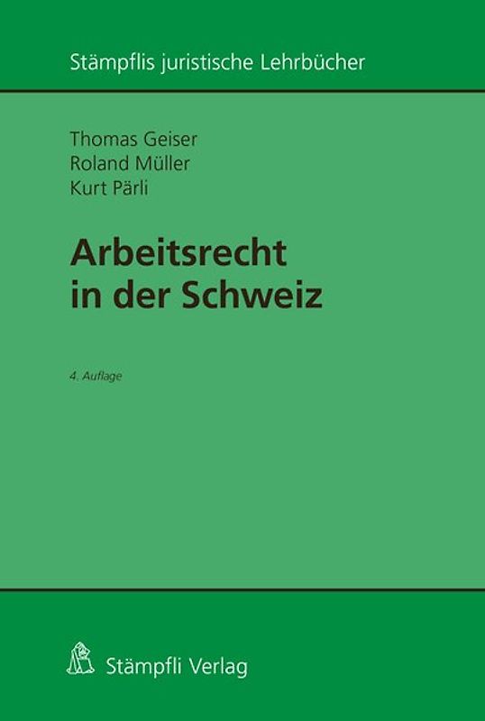 Arbeitsrecht in der Schweiz