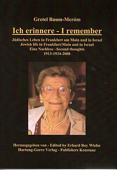 Ich erinnere – I remember