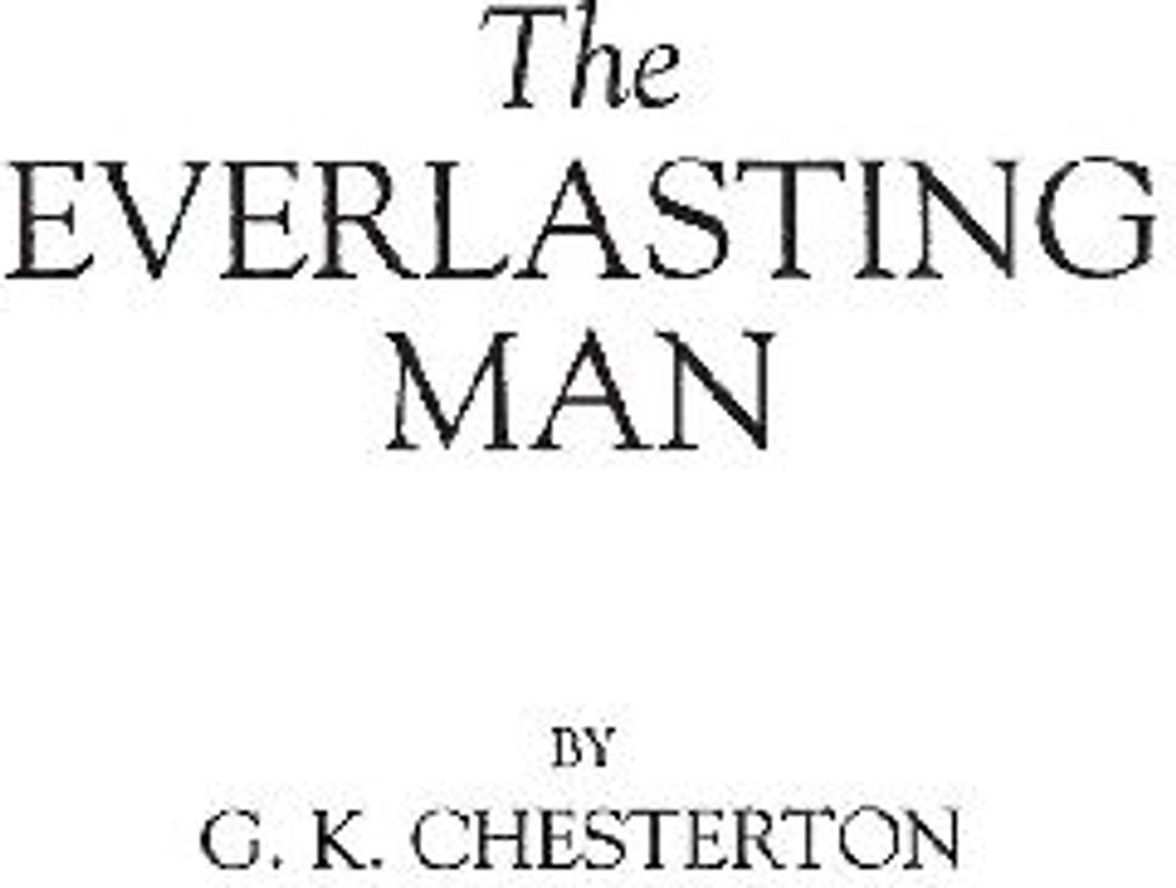 The Everlasting Man