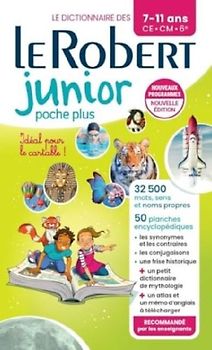 Le Robert Junior Poche Plus
