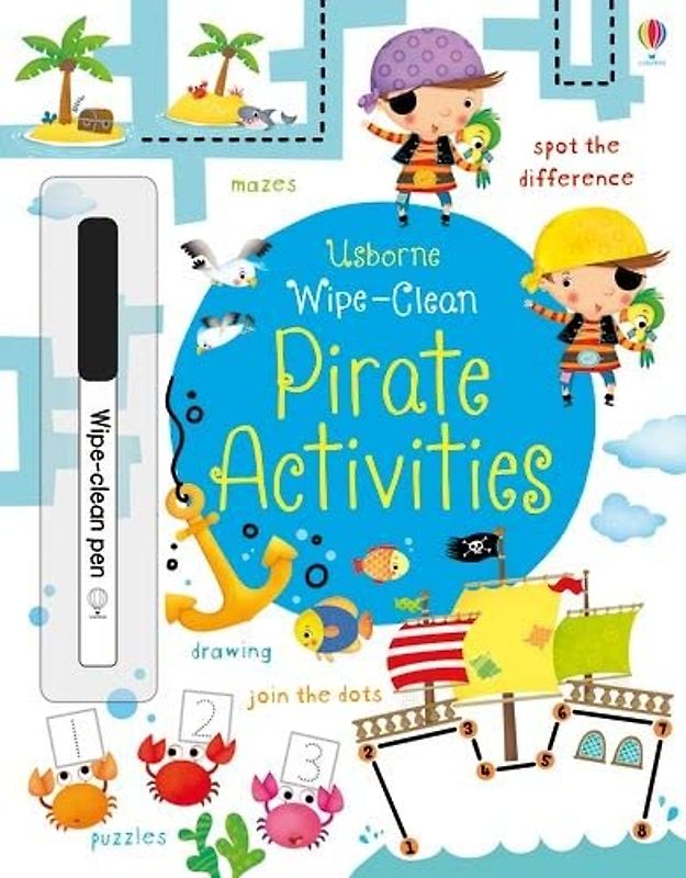 Wipe-Clean Pirate Activities (Wipe-Clean Activities): 1