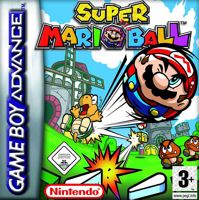 Super Mario Ball Nintendo Game Boy Advance