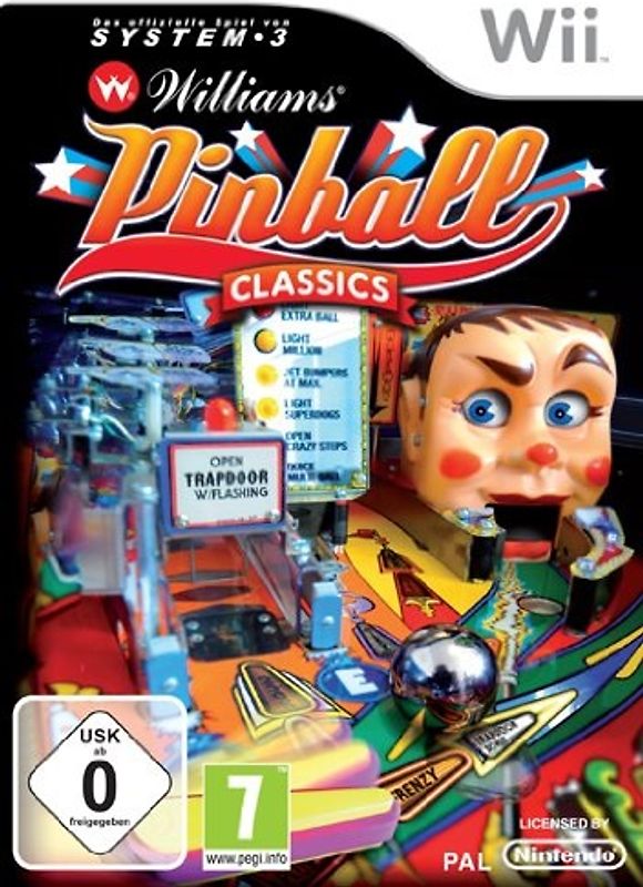 Williams Pinball Classics Nintendo Wii