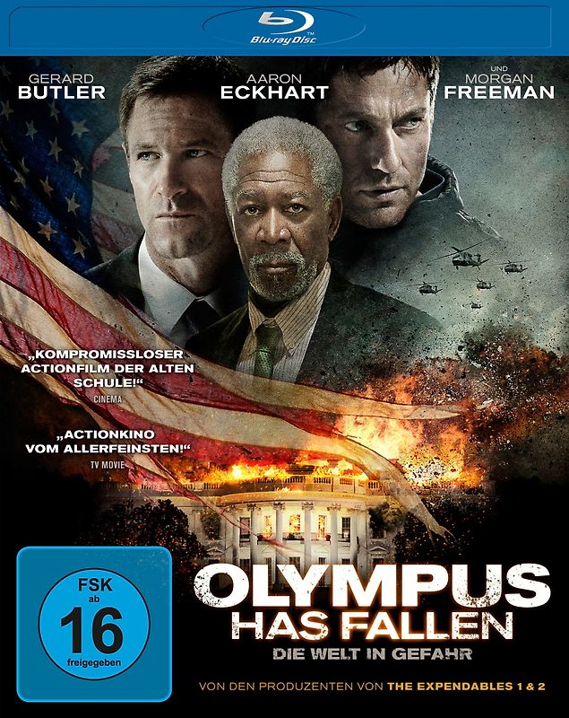 Olympus Has Fallen - Die Welt in Gefahr Blu-ray Disc