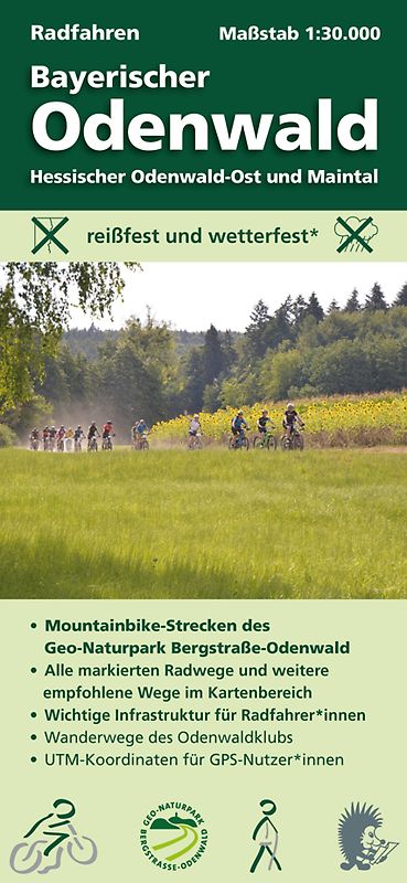 Radfahren, Bayerischer Odenwald / Hessischer Odenwald-Ost und Maintal