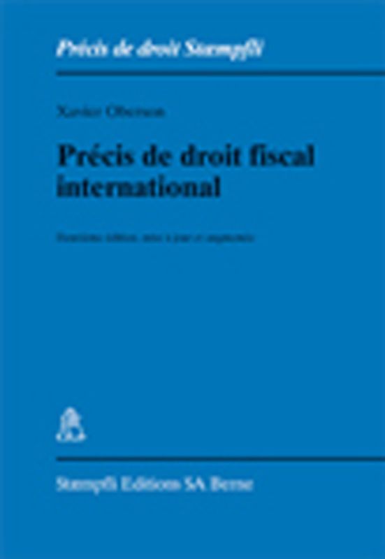 Précis de droit fiscal international