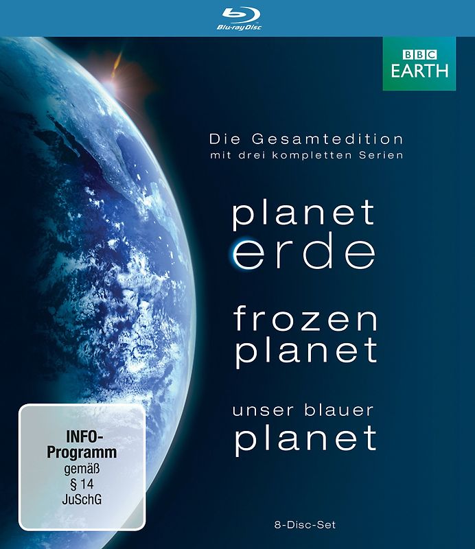 Planet Erde/Frozen Planet/Unser blauer Planet - Die Gesamtedition Blu-ray Disc