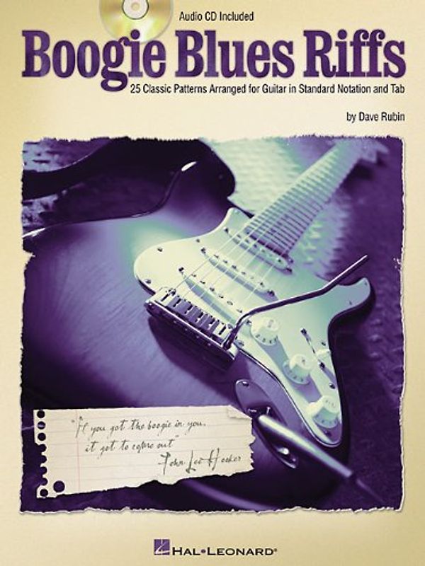 Boogie Blues Riffs Gtr Book/Cd - Various