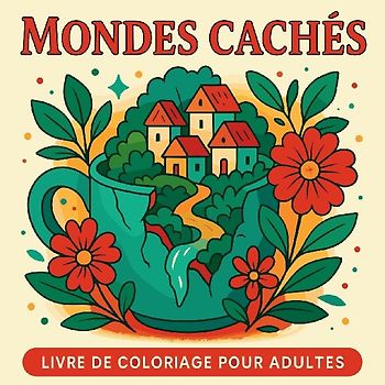 Mondes Cachés - Livre de coloriage pour adultes