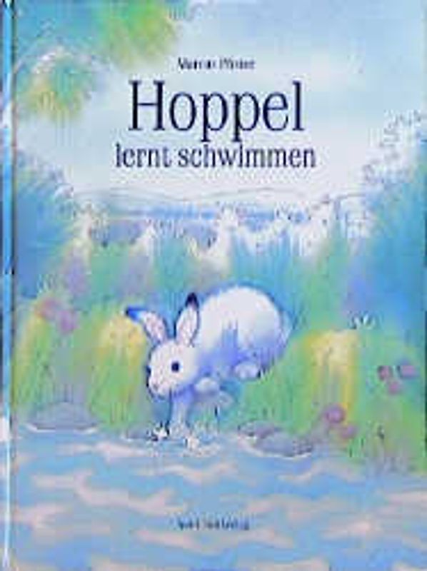 Hoppel lernt schwimmen