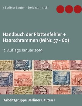 Handbuch der Plattenfehler + Haarschrammen (MiNr. 57 - 60)