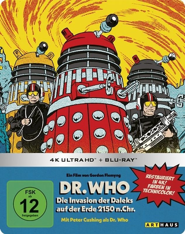 Dr. Who: Die Invasion der Daleks auf der Erde 2150 n. Chr. (4K Ultra HD + Blu-ray) 4K Ultra HD Blu-ray