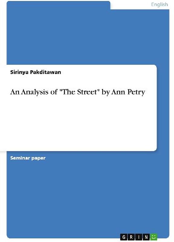 An Analysis of "The Street" by Ann Petry