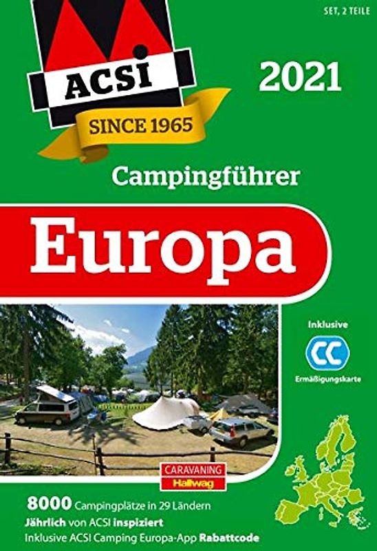 ACSI Internationaler Campingführer Europa 2021