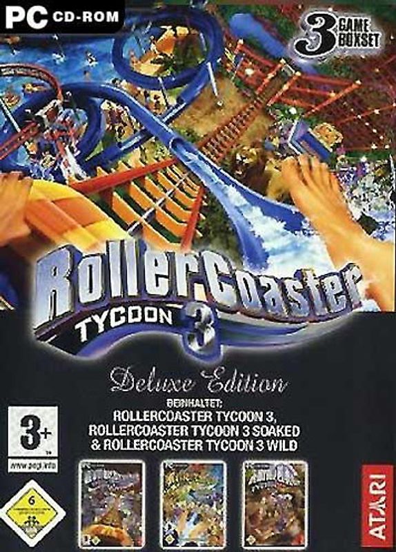 Rollercoaster Tycoon 3 [Deluxe Edition] PC Spiele