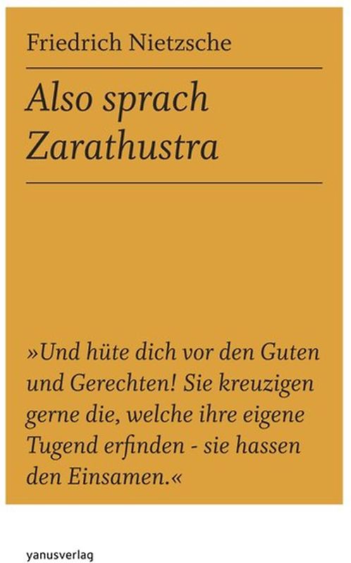 Also sprach Zarathustra