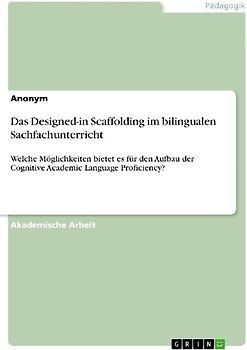 Das Designed-in Scaffolding im bilingualen Sachfachunterricht