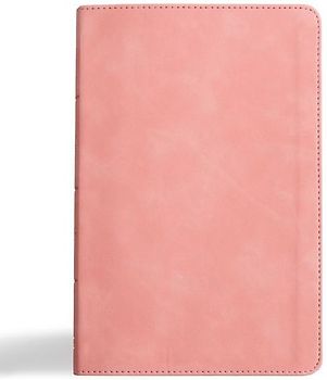 CSB Thinline Bible, Blush Pink Leathertouch