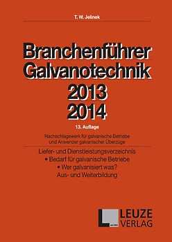 Branchenführer Galvanotechnik 2013/2014
