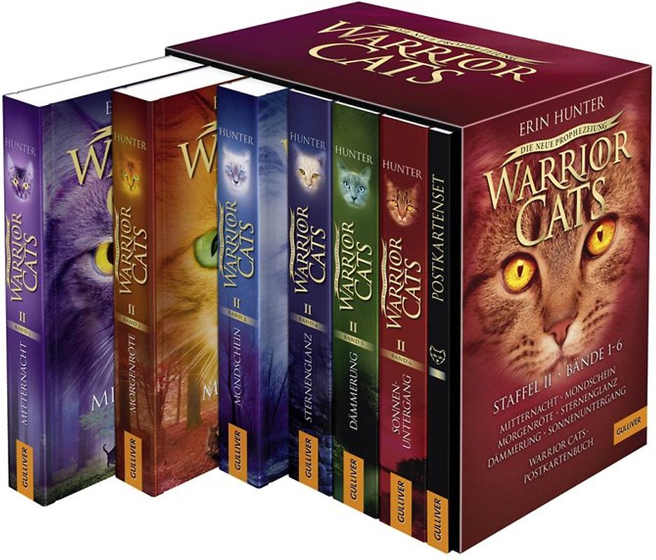Warrior Cats. Die neue Prophezeiung. Bände 1-6. Staffel II, Band 1-6