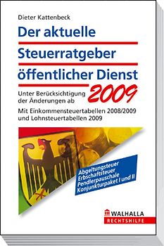 Der aktuelle Steuerratgeber öffentlicher Dienst 2009