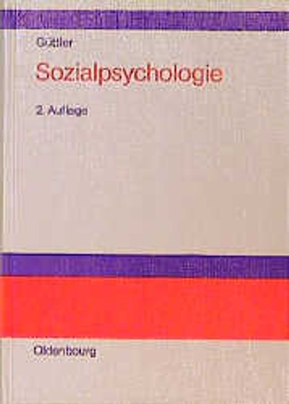 Sozialpsychologie. Soziale Einstellungen, Vorurteile, Einstellungsänderungen