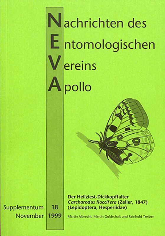 Der Heilziest-Dickkopffalter Carcharodus floccifera (Zeller, 1847) (Lepidoptera, Hesperiidae)