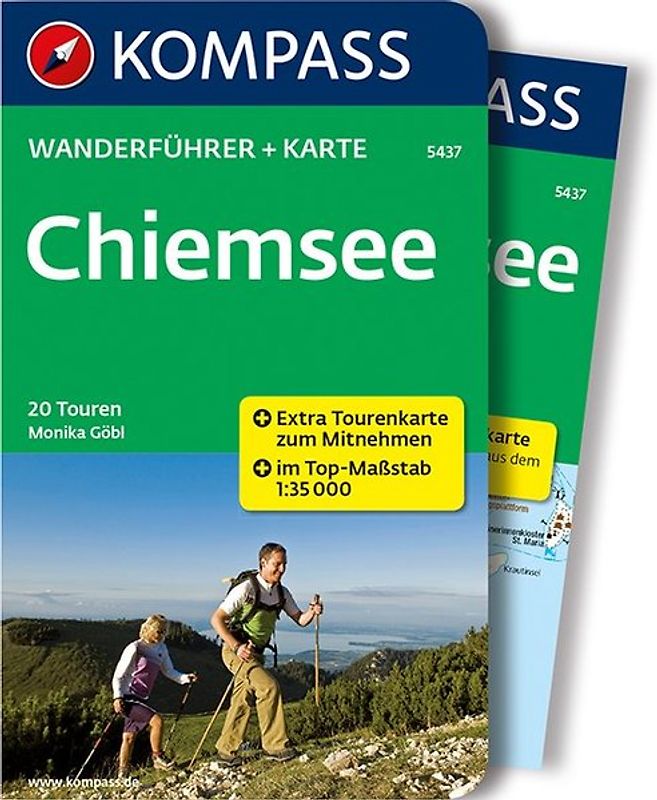 KOMPASS Wanderführer Chiemsee