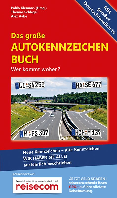 Das große Autokennzeichen Buch - Ausgabe 2019