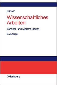 Wissenschaftliches Arbeiten