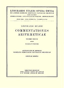 Commentationes arithmeticae
