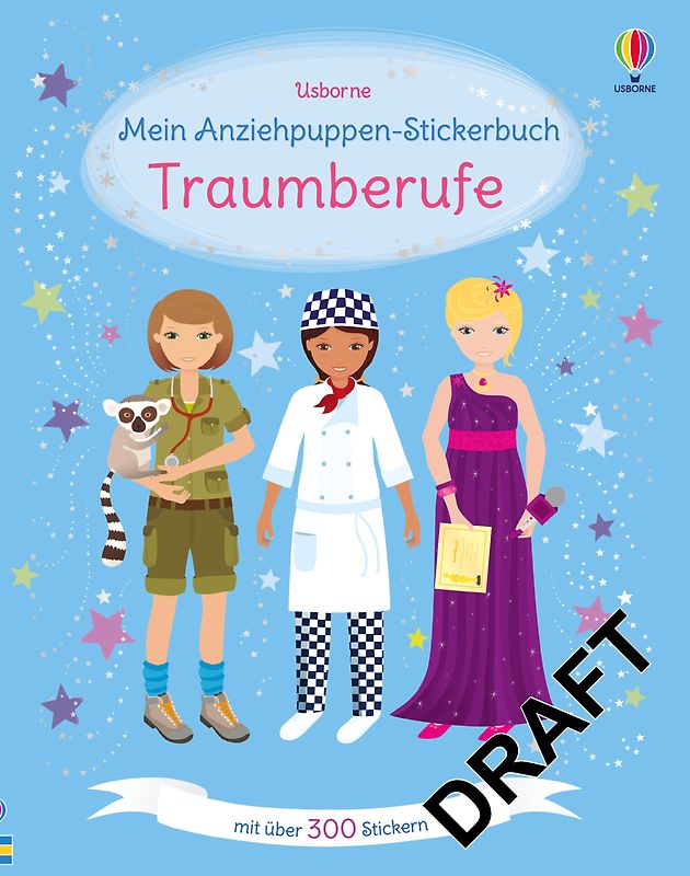 Mein Anziehpuppen-Stickerbuch: Traumberufe