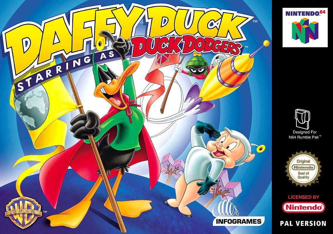 Daffy Duck als Weltraumheld - Duck Dodgers Nintendo 64