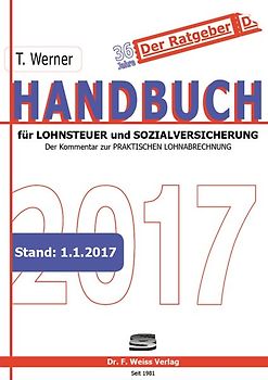 Handbuch für Lohnsteuer und Sozialversicherung 2017