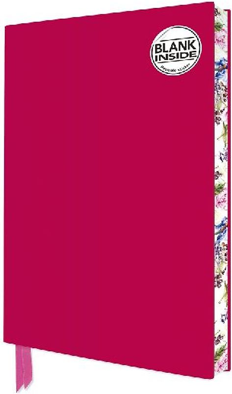 Pink Blank Artisan Notebook (Flame Tree Journals)