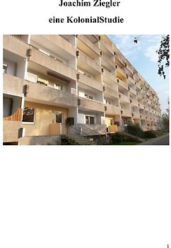 eine KolonialStudie