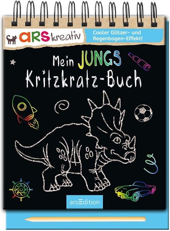 Mein Jungs-Kritzkratz-Buch