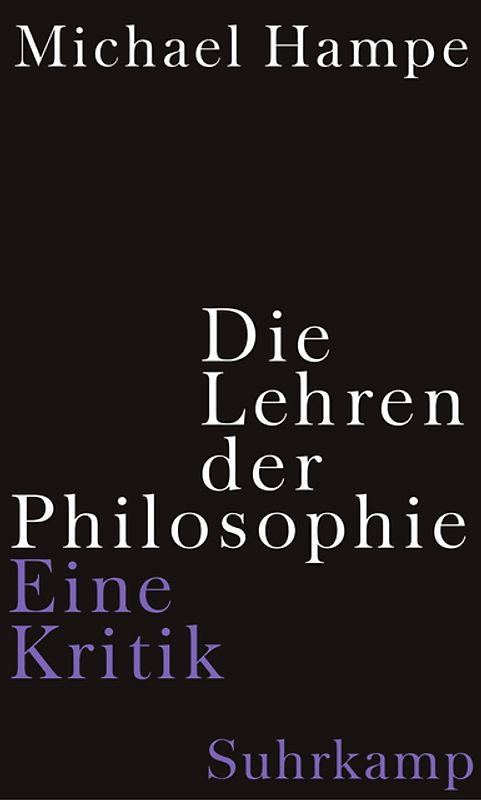 Die Lehren der Philosophie. Eine Kritik