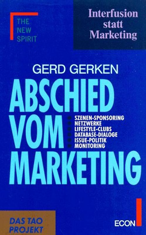 Abschied vom Marketing